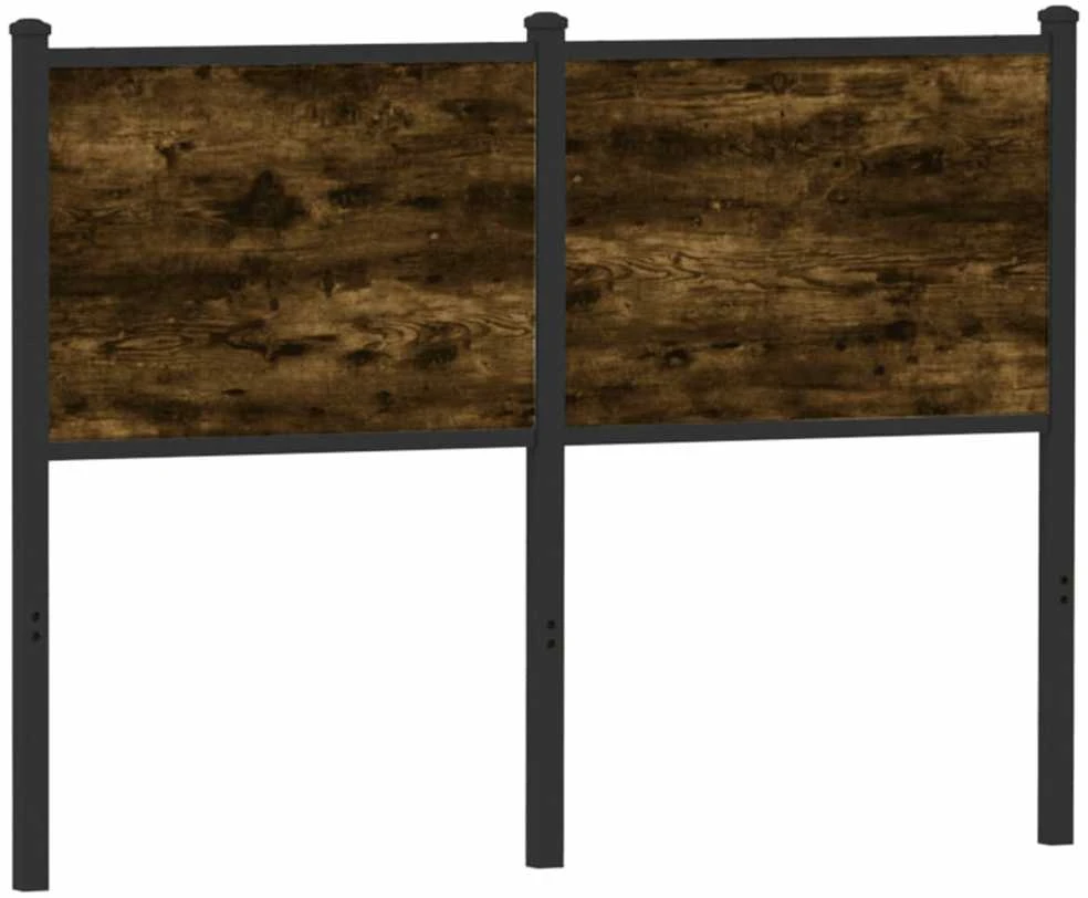 Pakaitinis galvūgalis, dūminio ąžuolo spalvos, 120cm, mediena ir plienas