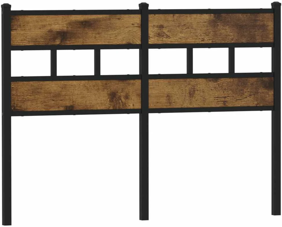 Galvūgalis, dūminio ąžuolo spalvos, 120cm, geležis ir mediena