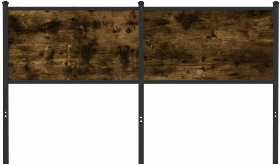 Pakaitinis galvūgalis, dūminio ąžuolo spalvos, 150cm, mediena ir plienas