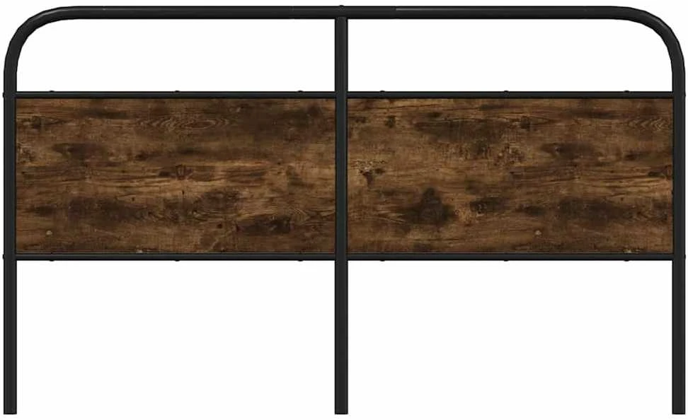 Pakaitinis galvūgalis, dūminio ąžuolo spalvos, 160 cm, plienas ir mediena