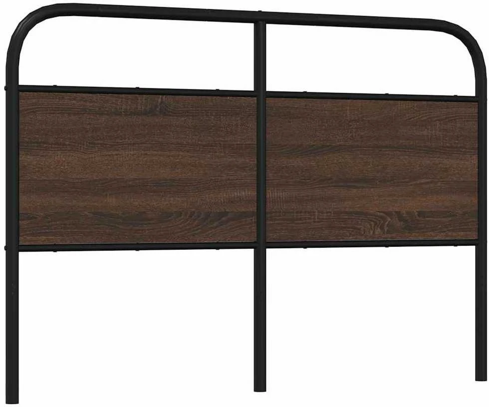 Galvūgalis, ruda ąžuolo, 120cm, apdirbta mediena ir plienas