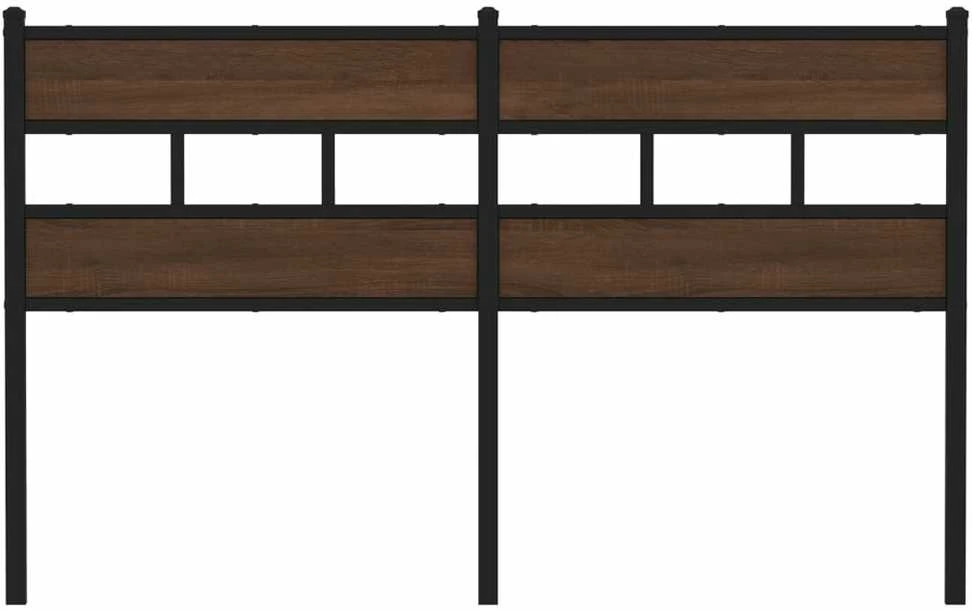 Galvūgalis, ruda ąžuolo, 140cm, apdirbta mediena ir plienas