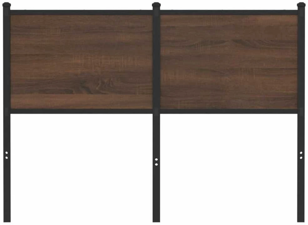 Pakaitinis galvūgalis, ruda ąžuolo spalvos, 120cm, mediena ir plienas