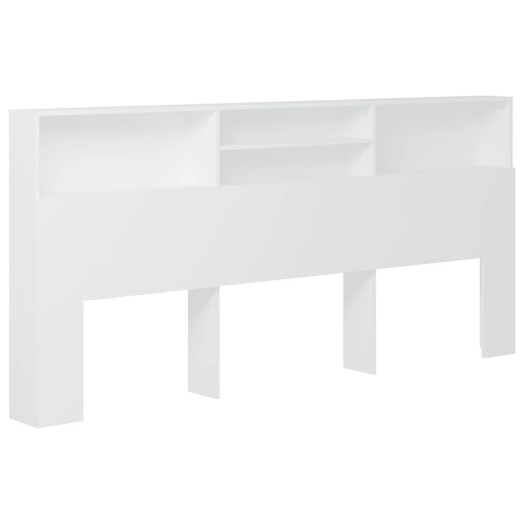 Galvūgalis-spintelė, baltos spalvos, 220x19x103,5cm