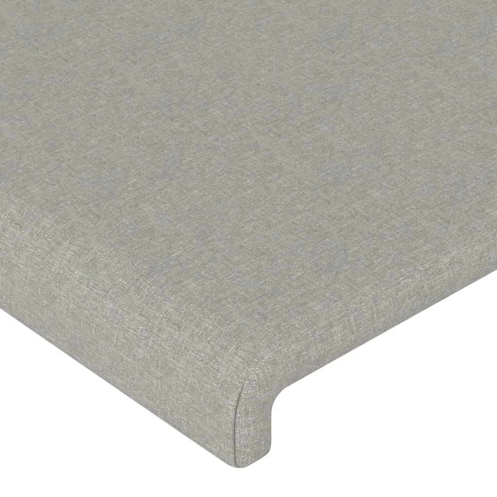 Galvūgalis su auselėmis, šviesiai pilkos,93x23x78/88cm, audinys
