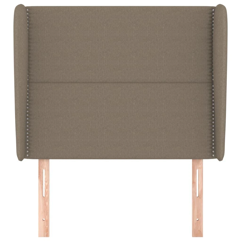 Galvūgalis su auselėmis, taupe, 103x23x118/128cm, audinys