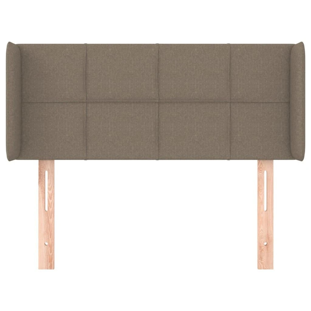 Galvūgalis su auselėmis,taupe spalvos,103x16x78/88cm, audinys