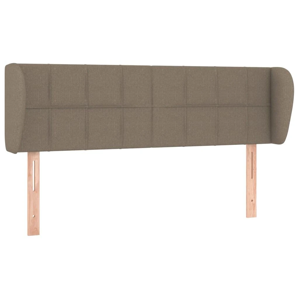 Galvūgalis su auselėmis,taupe spalvos,147x23x78/88cm, audinys