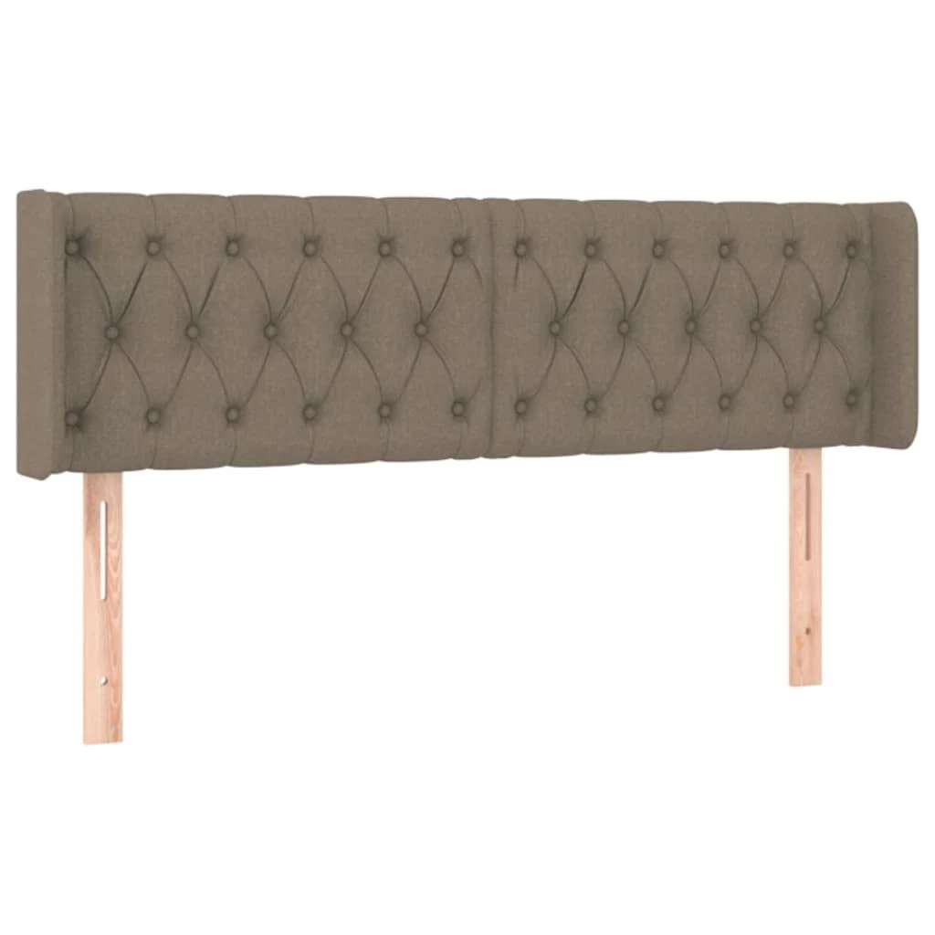 Galvūgalis su auselėmis,taupe spalvos,163x16x78/88 cm, audinys