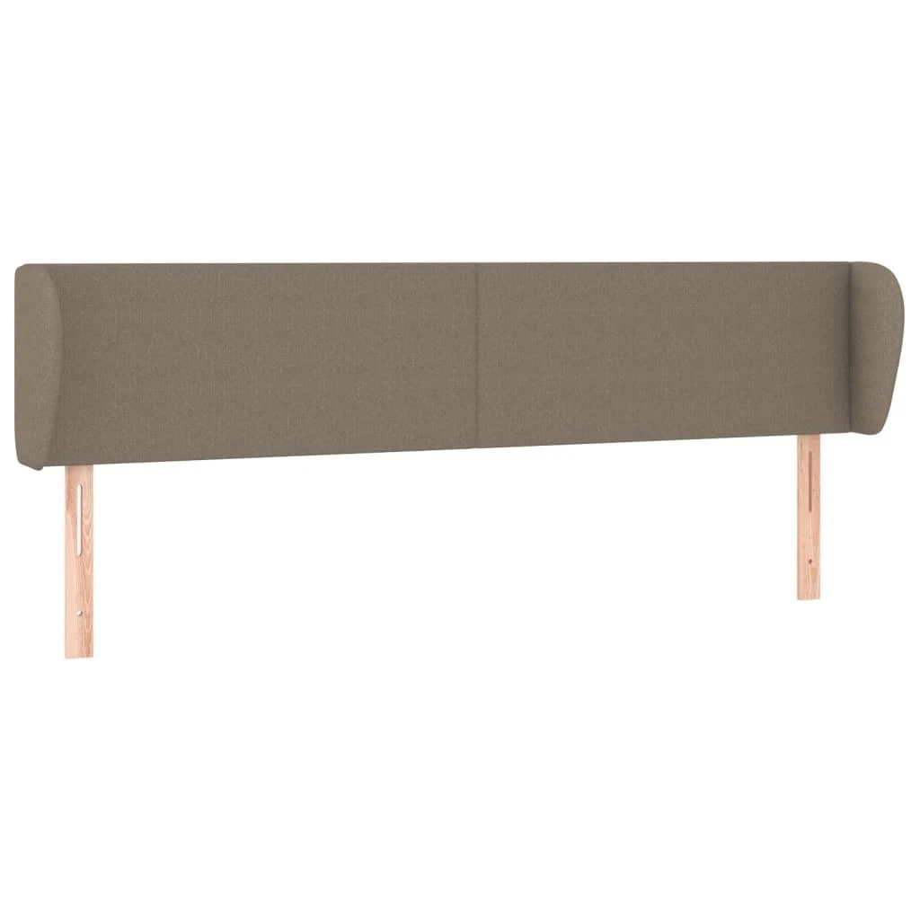 Galvūgalis su auselėmis,taupe spalvos,183x23x78/88cm, audinys