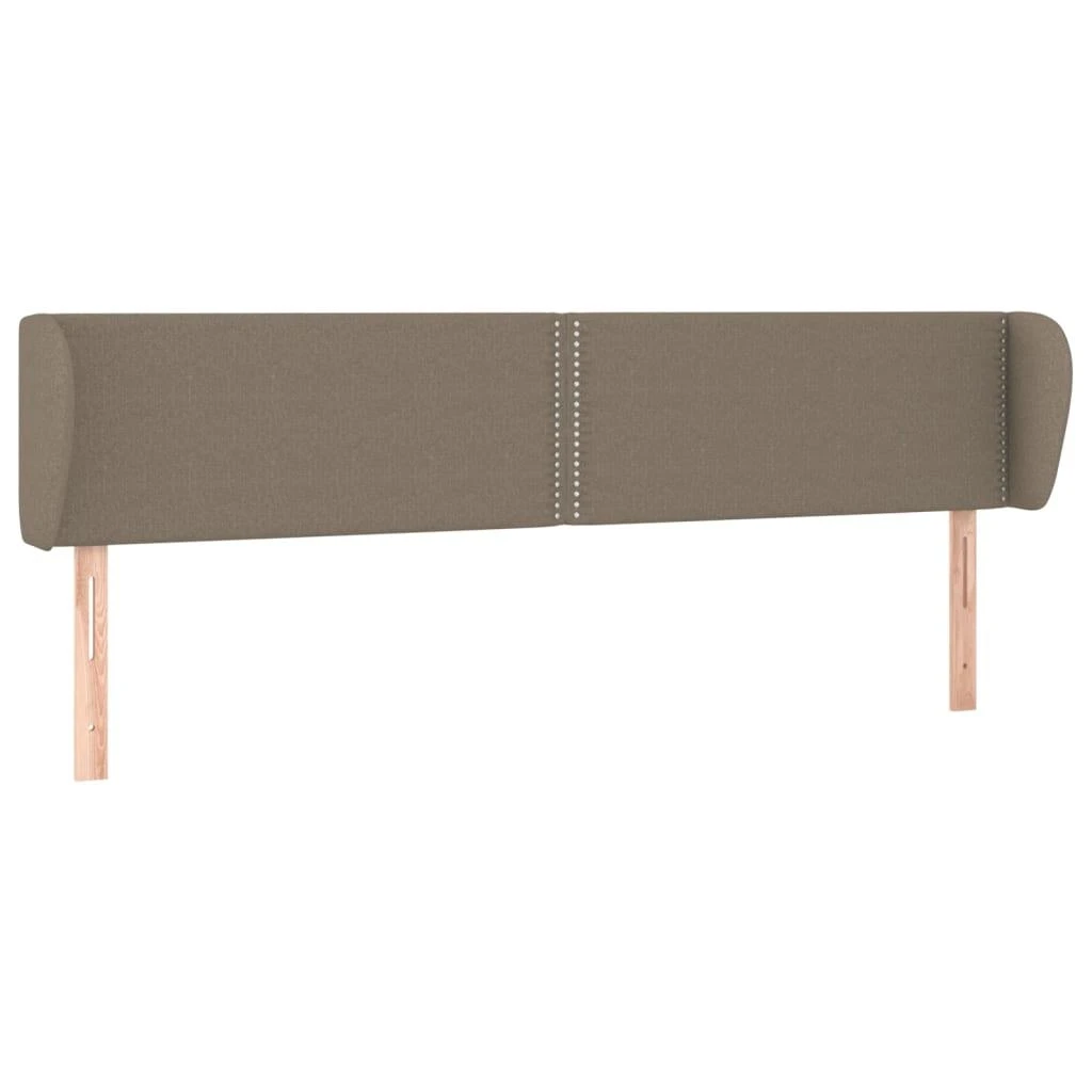 Galvūgalis su auselėmis,taupe spalvos,203x23x78/88 cm, audinys