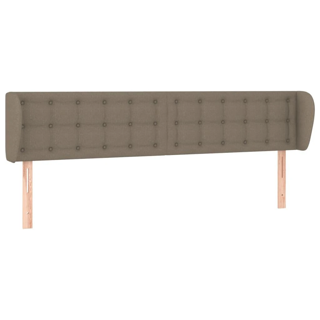 Galvūgalis su auselėmis,taupe spalvos,203x23x78/88 cm, audinys