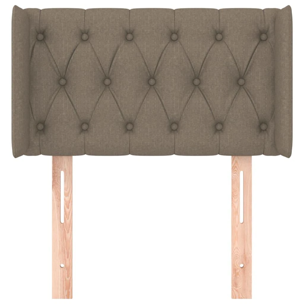 Galvūgalis su auselėmis,taupe spalvos,83x16x78/88cm, audinys