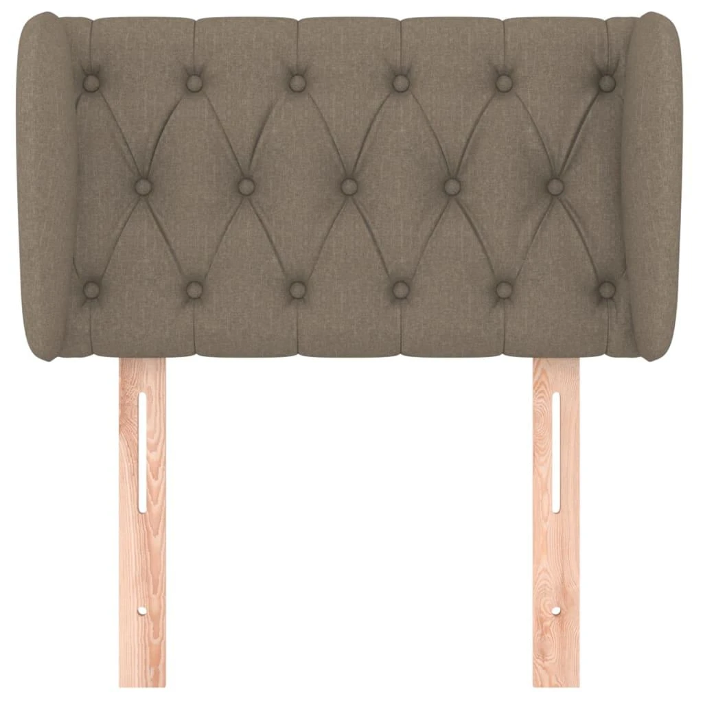 Galvūgalis su auselėmis,taupe spalvos,83x23x78/88 cm, audinys