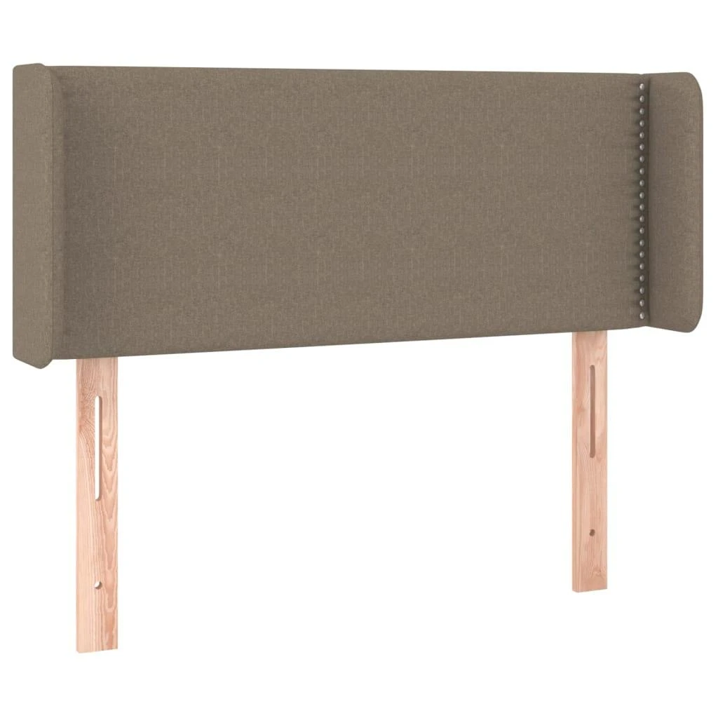 Galvūgalis su auselėmis,taupe spalvos,93x16x78/88cm, audinys