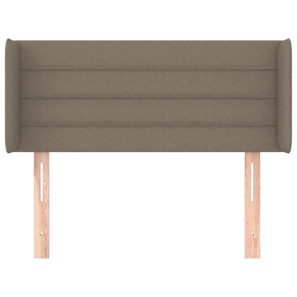 Galvūgalis su auselėmis,taupe spalvos,93x16x78/88cm, audinys
