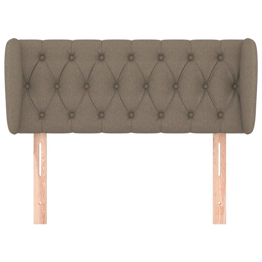Galvūgalis su auselėmis,taupe spalvos,93x23x78/88cm, audinys