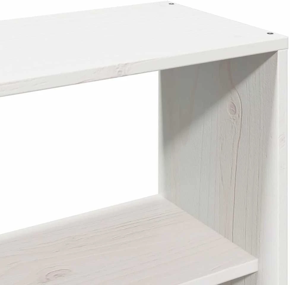 Galvūgalis su daiktų laikymo vieta, baltas, 160cm, pušis