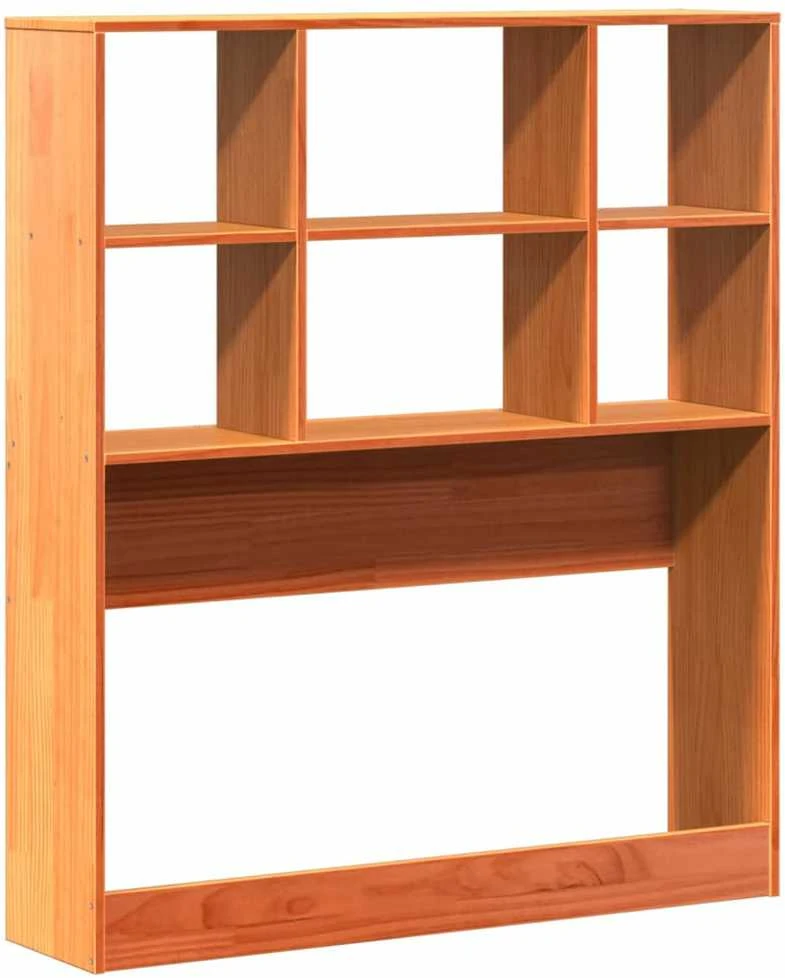 Galvūgalis su daiktų laikymo vieta, rudas, 100cm, pušis