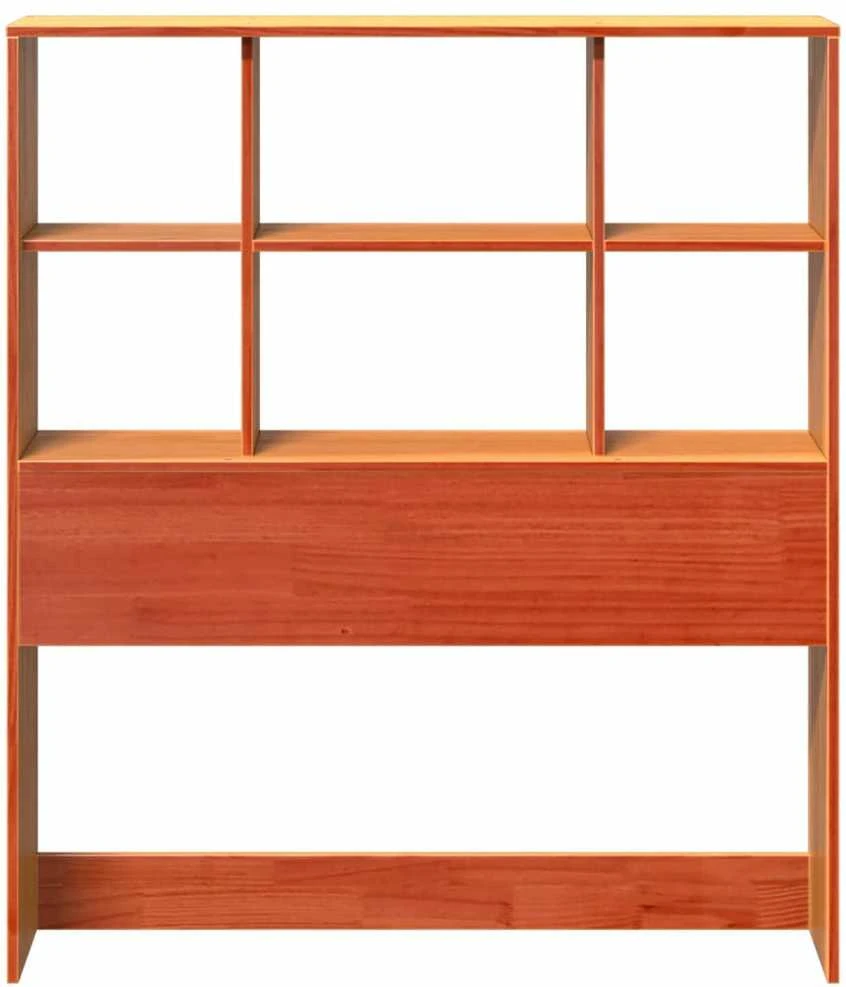 Galvūgalis su daiktų laikymo vieta, rudas, 75cm, pušis