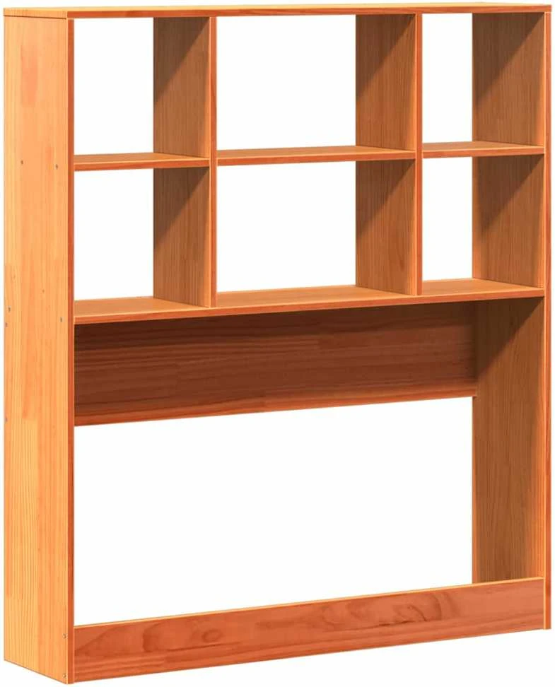 Galvūgalis su daiktų laikymo vieta, rudas, 75cm, pušis