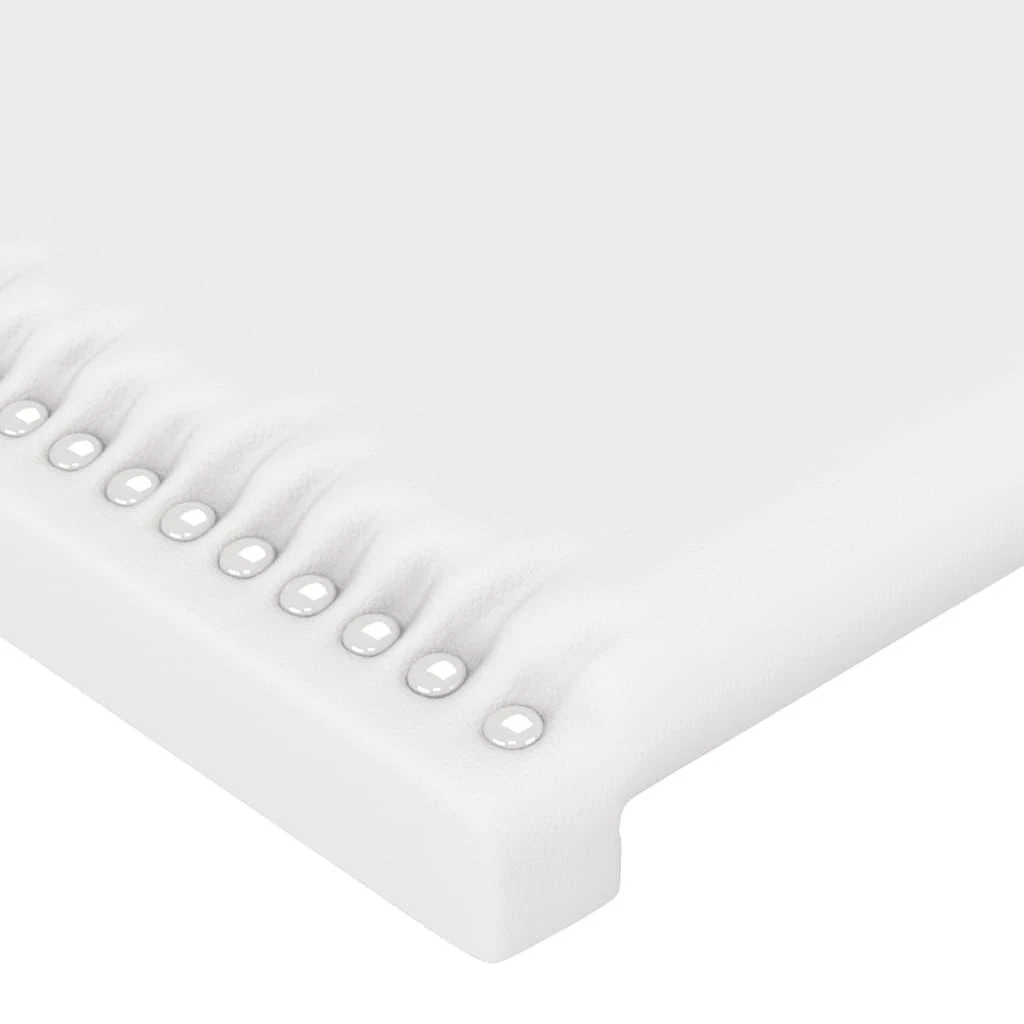 Galvūgalis su LED, baltos spalvos, 200x5x118/128 cm