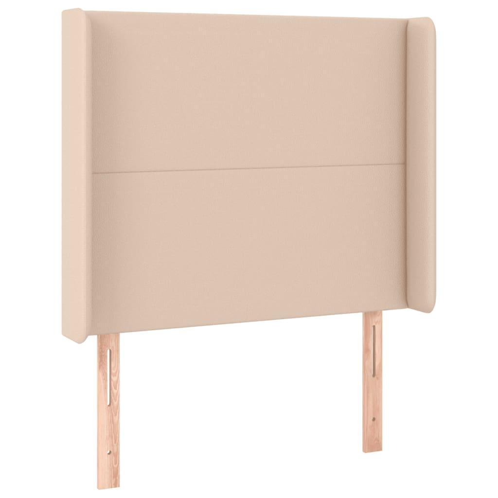 Galvūgalis su LED, juodos spalvos, 83x16x118/128cm
