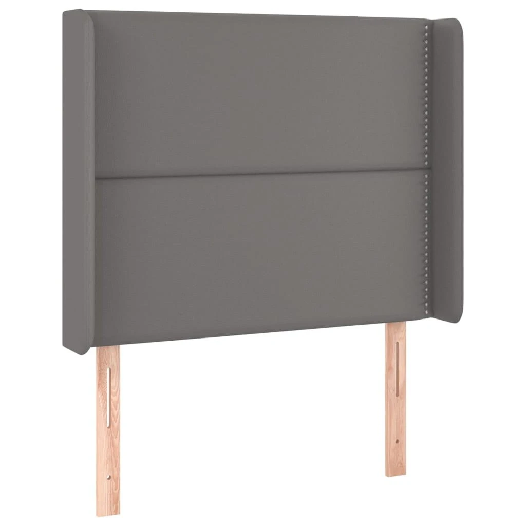 Galvūgalis su LED, pilkos spalvos, 103x16x118/128 cm