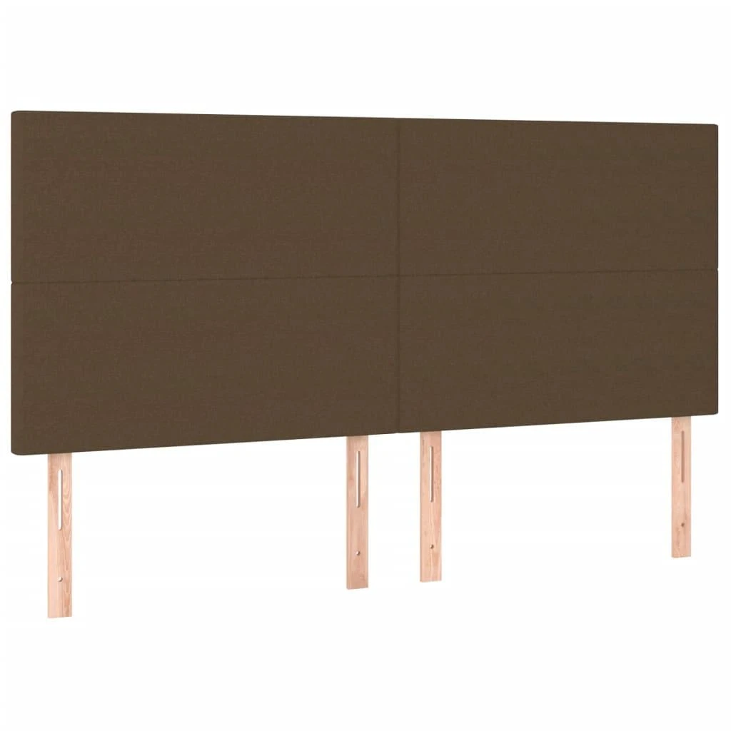 Galvūgalis su LED, tamsiai rudos spalvos, 180x5x118/128cm