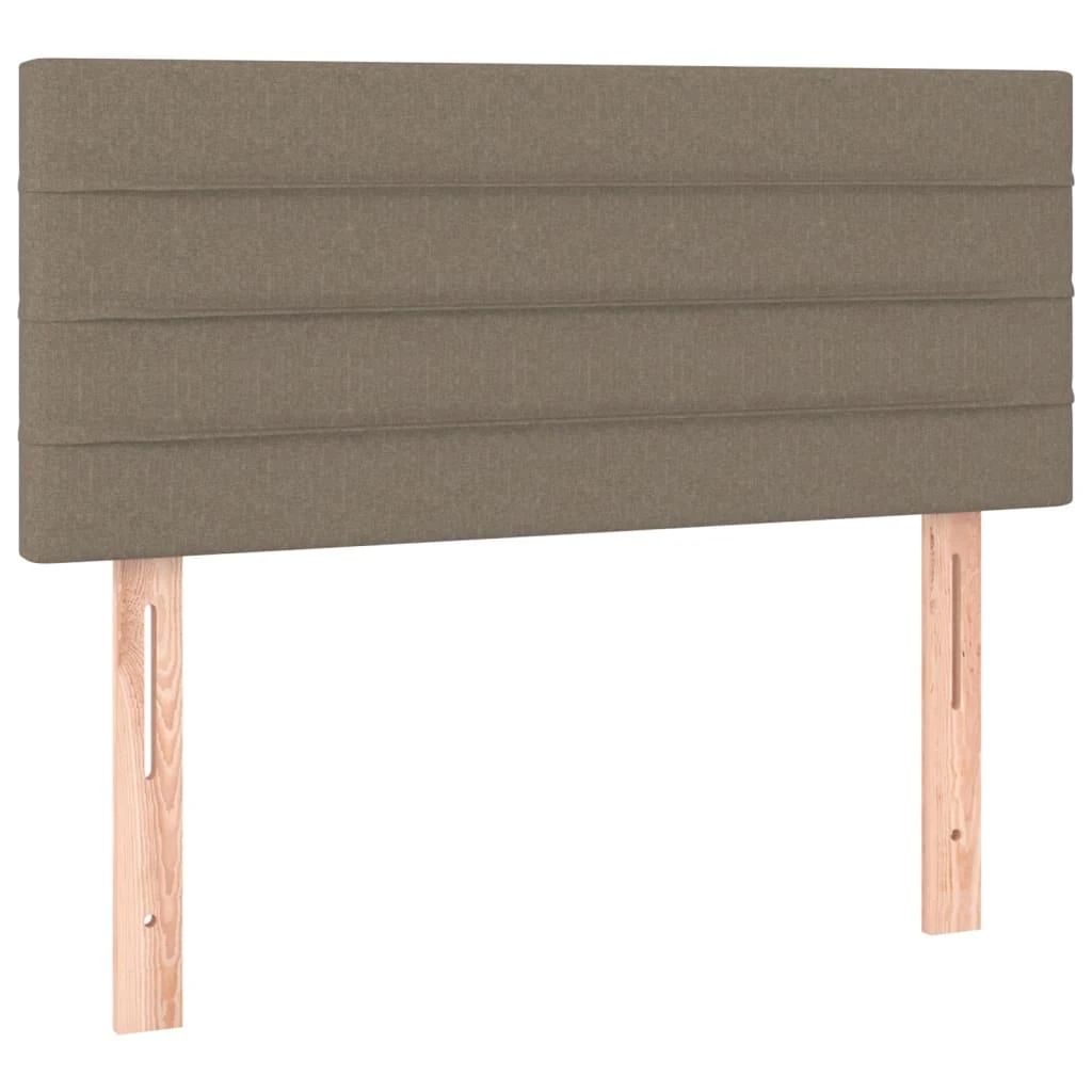 Galvūgalis su LED, taupe spalvos, 80x5x78/88cm, audinys