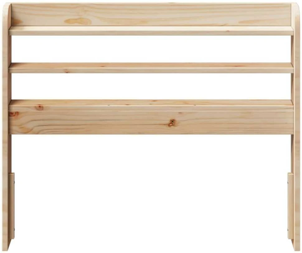 Galvūgalis su lentynomis, 75cm, pušies medienos masyvas