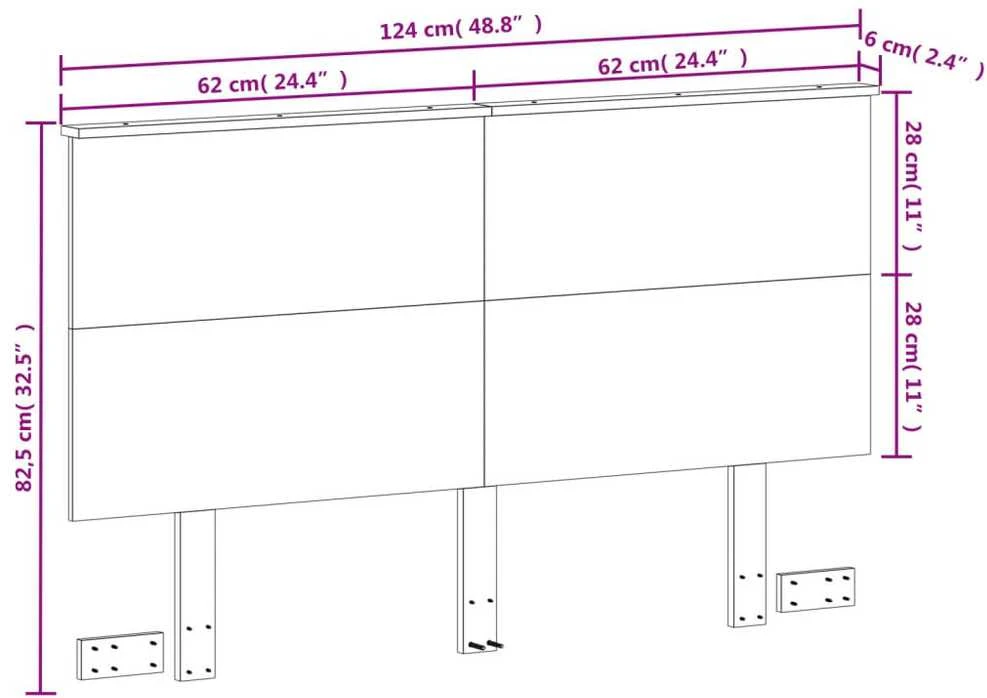 Galvūgalis, vaško rudos spalvos, 120cm, pušies medienos masyvas