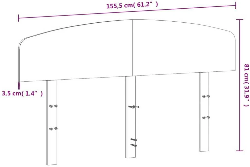 Galvūgalis, vaško rudos spalvos, 150cm, pušies medienos masyvas