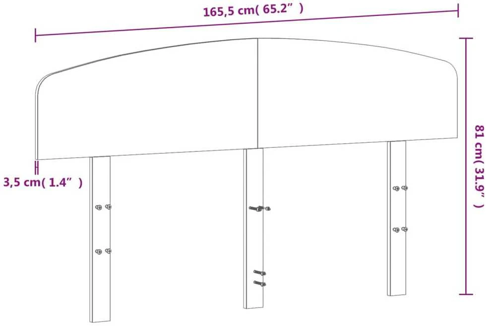 Galvūgalis, vaško rudos spalvos, 160cm, pušies medienos masyvas