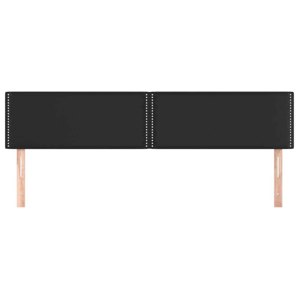 Galvūgalis,2vnt., juodos spalvos, 90x5x78/88cm, dirbtinė oda