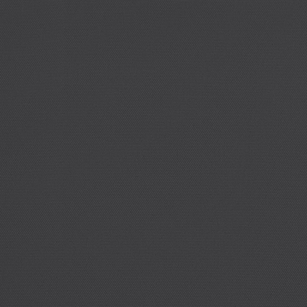 Gembinis sodo skėtis nuo saulės su LED, juodos spalvos, 350cm