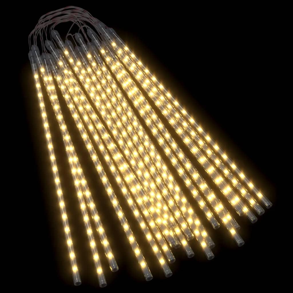 Girlianda meteorų lietus, 20vnt., 50cm, 720 šiltų baltų LED