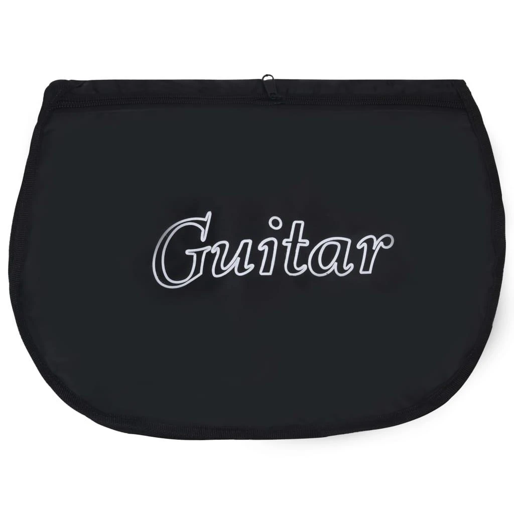 Gitaros dėklas 4/4 dydžio gitarai, juodas, 100x37 cm, audinys