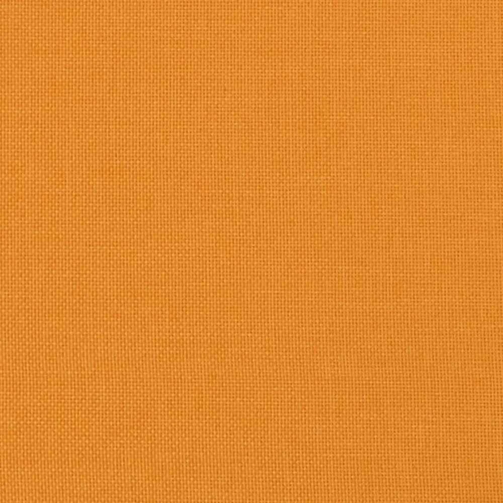 Grindų sofa-lova, 2-1, tamsiai geltona, 112x174x55cm, audinys