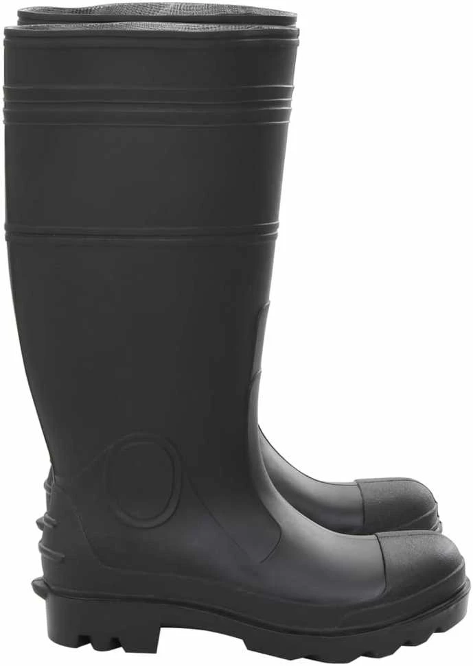 Guminiai batai, juodos spalvos, PVC, 38 dydžio