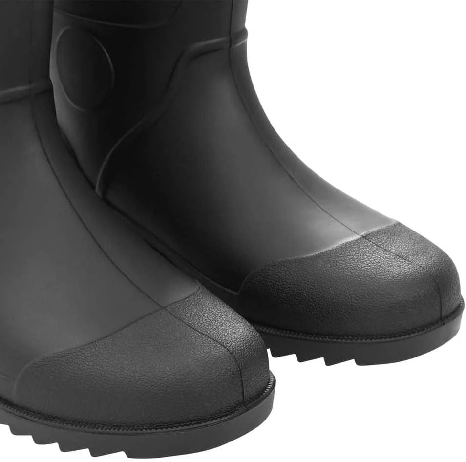 Guminiai batai, juodos spalvos, PVC, 46 dydžio