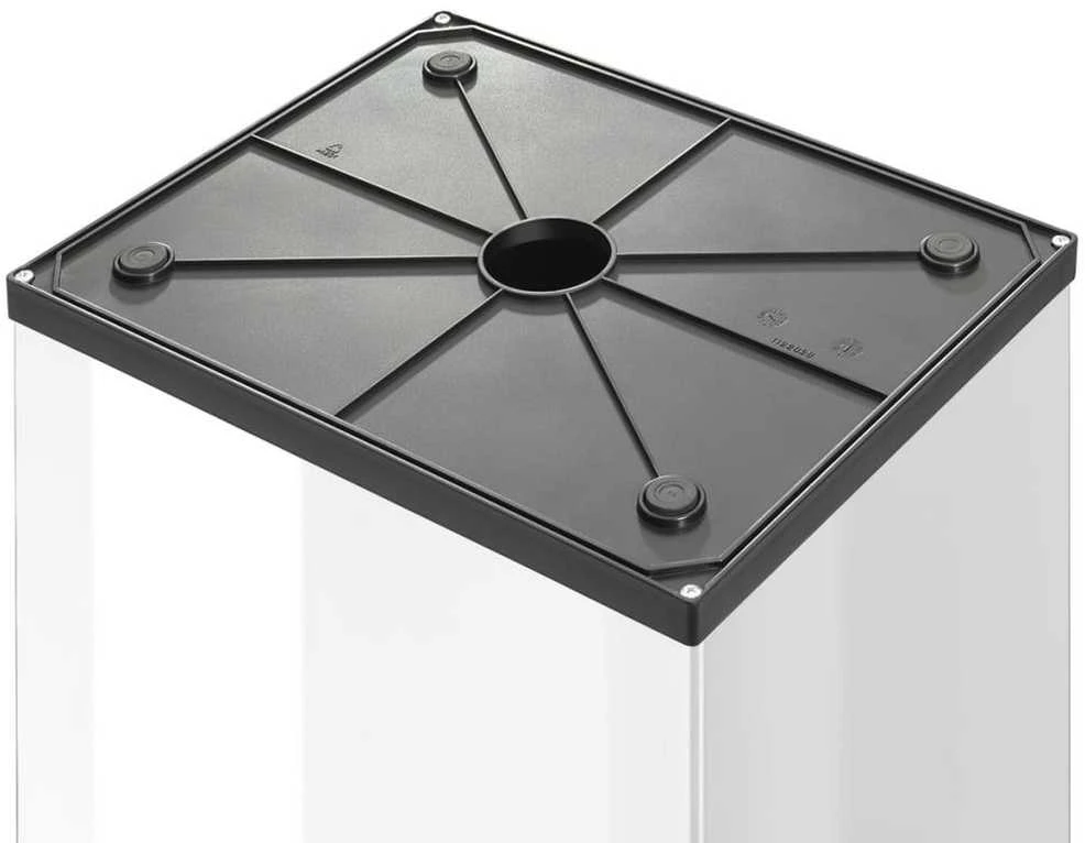 Hailo Šiukšliadėžė Big-Box Swing, baltos spalvos, 35l, L dydžio