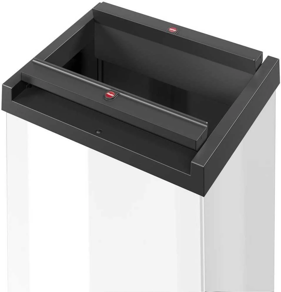 Hailo Šiukšliadėžė Big-Box Swing, baltos spalvos, 35l, L dydžio