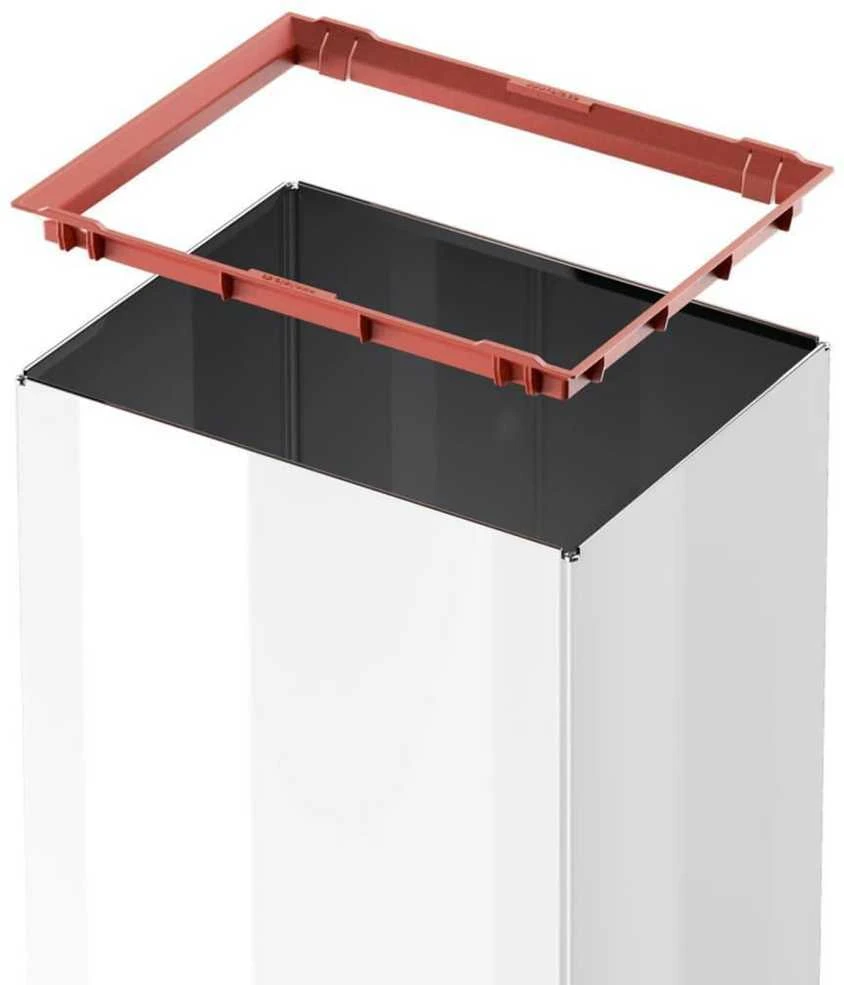 Hailo Šiukšliadėžė Big-Box Swing, baltos spalvos, 35l, L dydžio