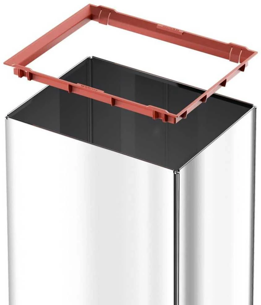 Hailo Šiukšliadėžė Big-Box Swing, nerūdijantis plienas, 35l, L dydžio
