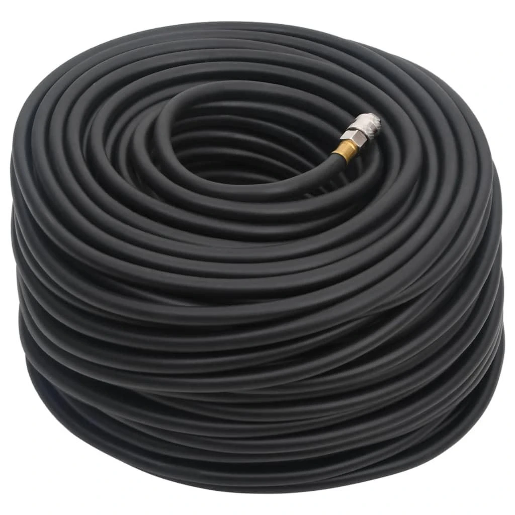 Hibridinė oro žarna, juodos spalvos, 0,6", 100m, guma ir PVC