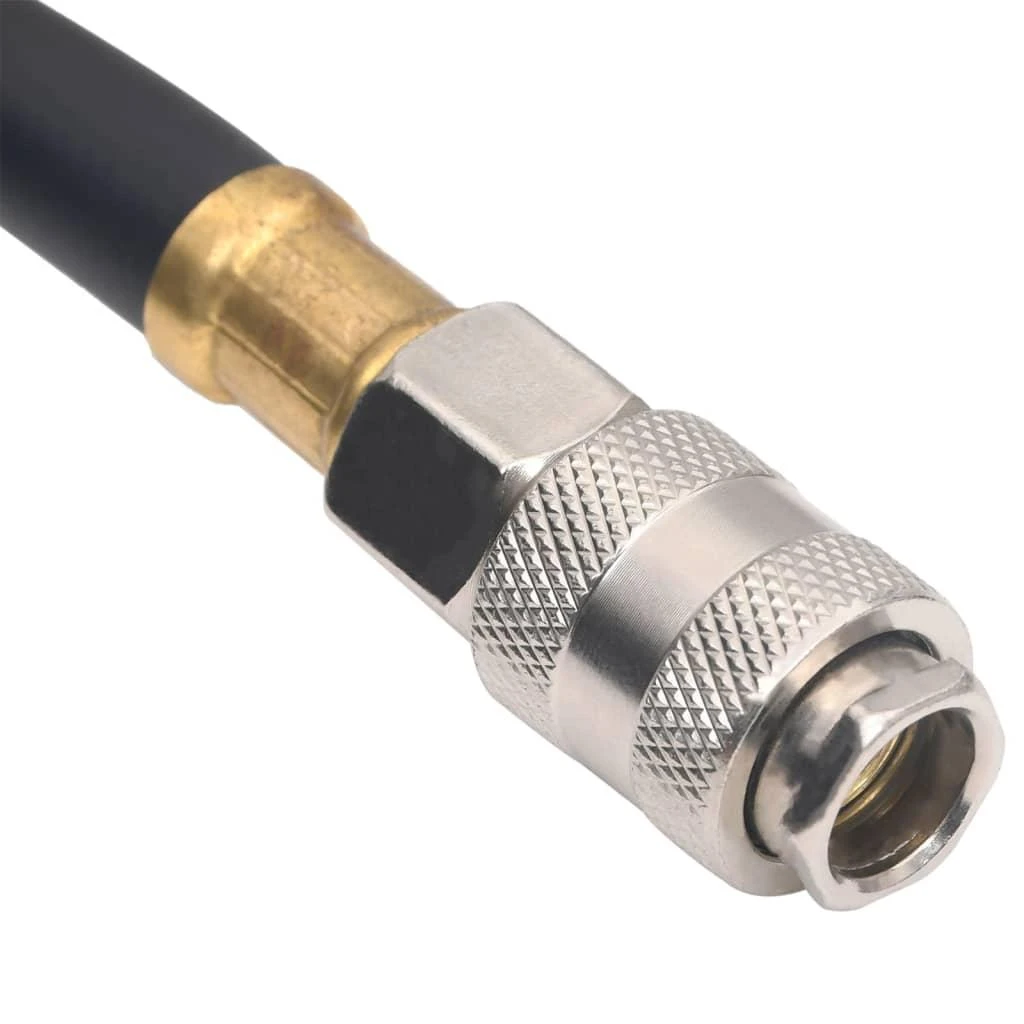 Hibridinė oro žarna, juodos spalvos, 0,6", 100m, guma ir PVC
