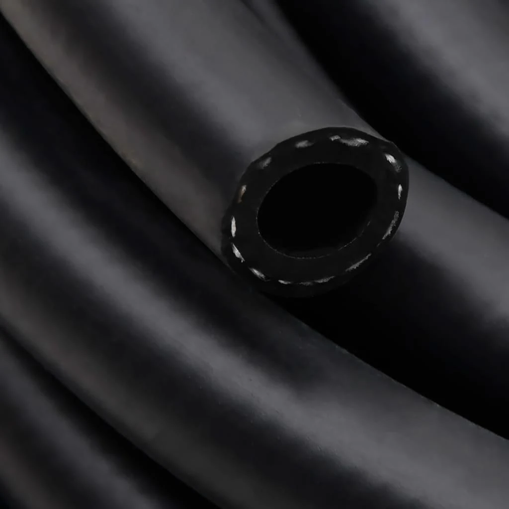 Hibridinė oro žarna, juodos spalvos, 0,6", 10m, guma ir PVC