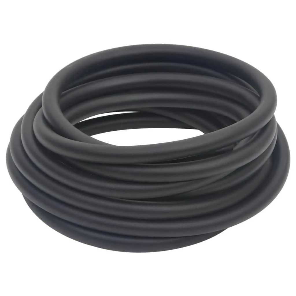 Hibridinė oro žarna, juodos spalvos, 0,6", 10m, guma ir PVC