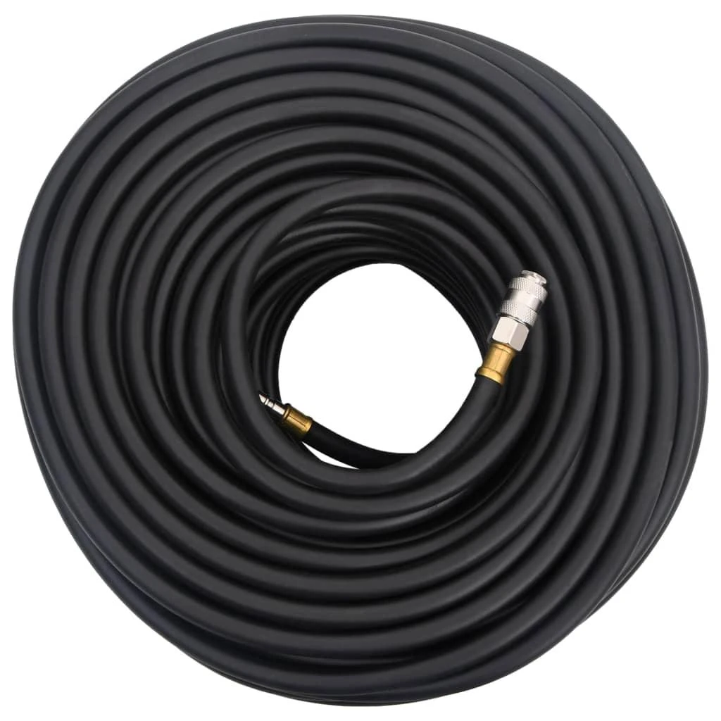 Hibridinė oro žarna, juodos spalvos, 0,6", 50m, guma ir PVC